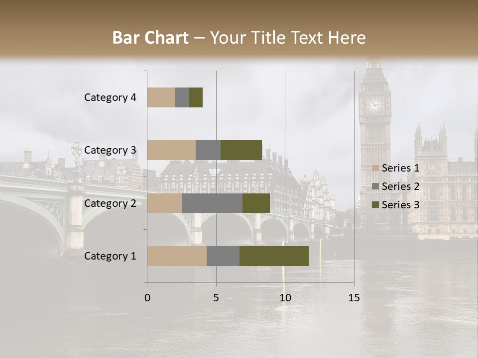 England Churchill River PowerPoint Template