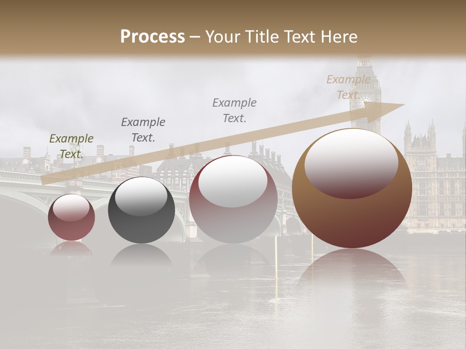 England Churchill River PowerPoint Template