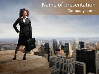 Travel Skyline Rise PowerPoint Template