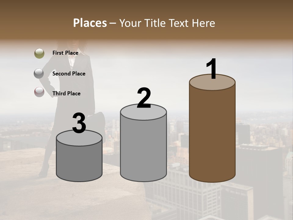 Travel Skyline Rise PowerPoint Template