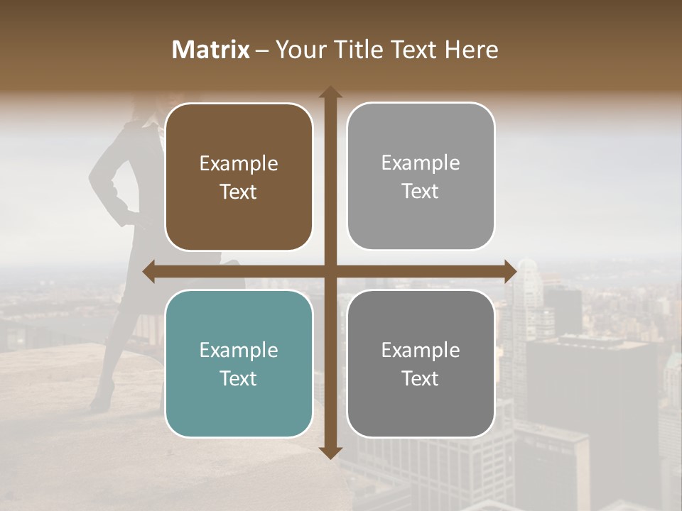Travel Skyline Rise PowerPoint Template