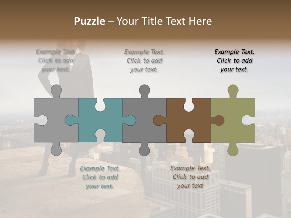 Travel Skyline Rise PowerPoint Template