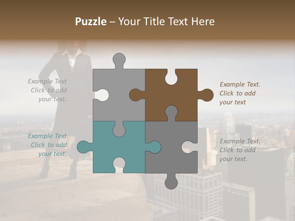 Travel Skyline Rise PowerPoint Template