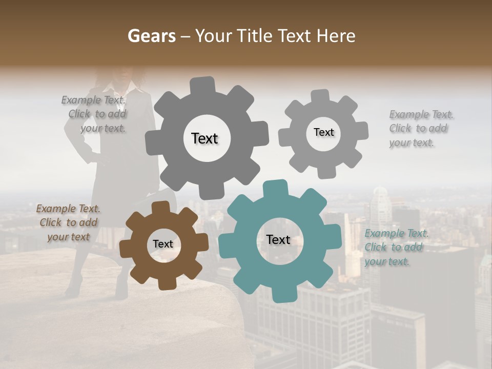 Travel Skyline Rise PowerPoint Template