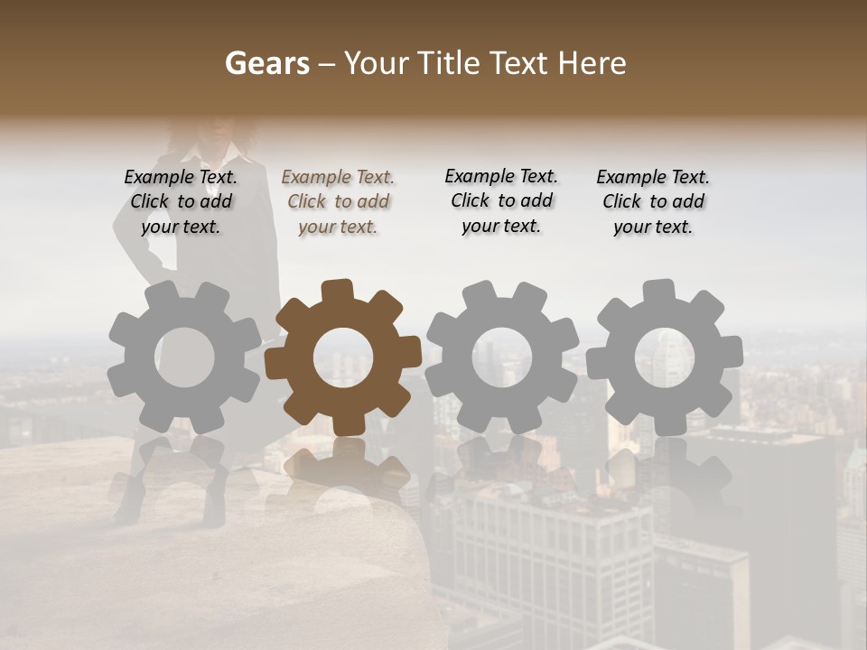 Travel Skyline Rise PowerPoint Template