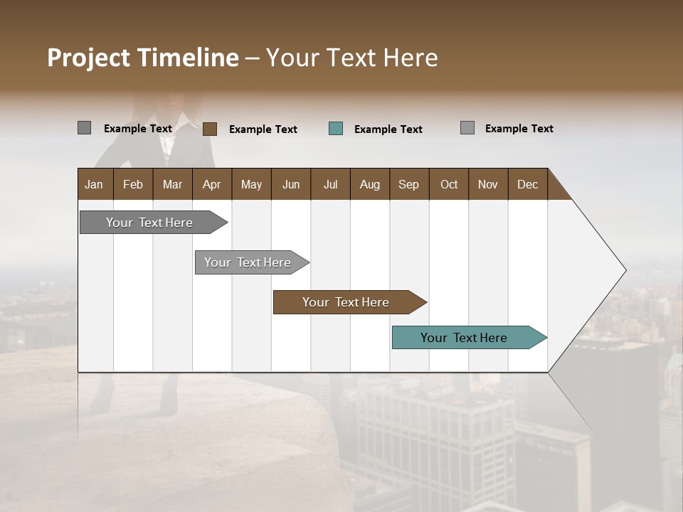 Travel Skyline Rise PowerPoint Template
