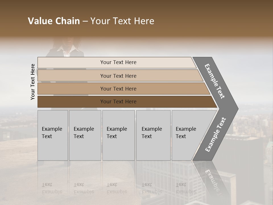Travel Skyline Rise PowerPoint Template