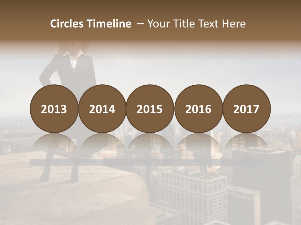 Travel Skyline Rise PowerPoint Template