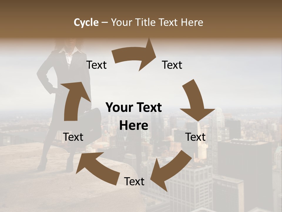 Travel Skyline Rise PowerPoint Template