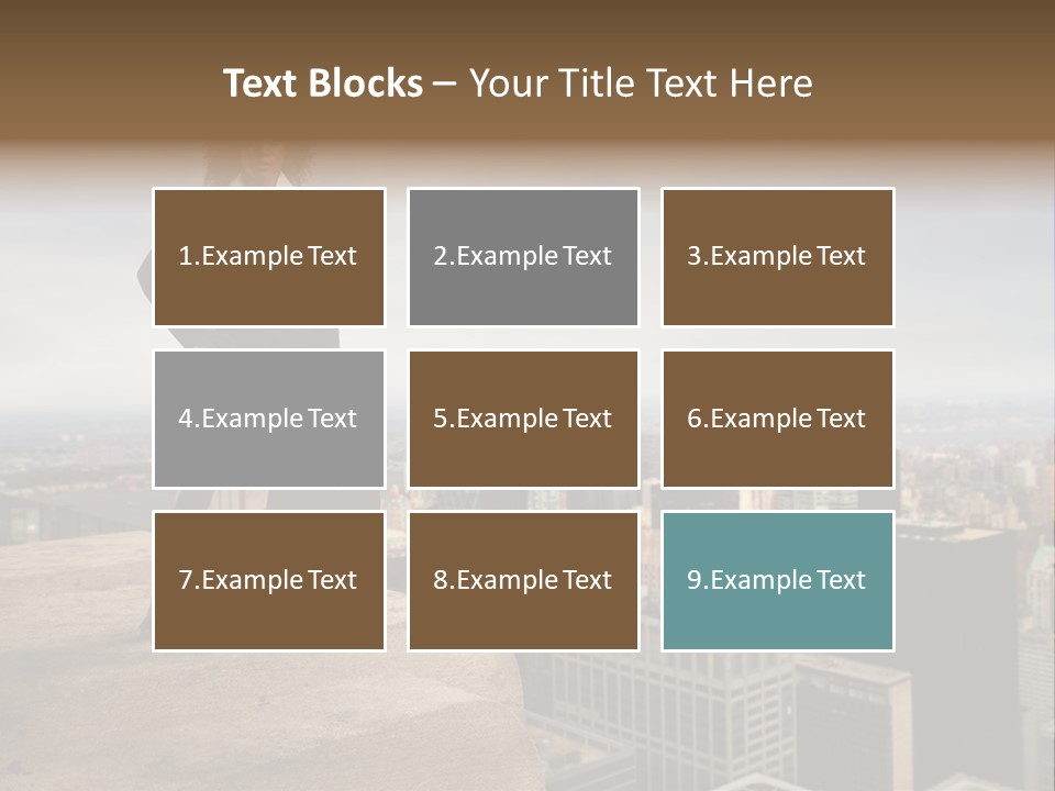 Travel Skyline Rise PowerPoint Template