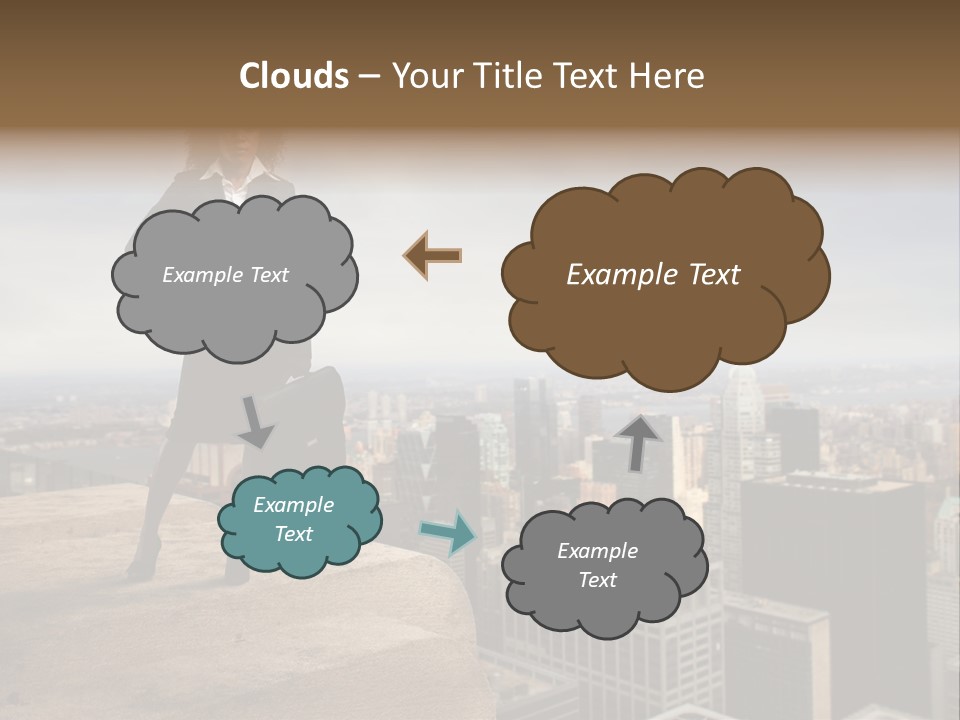 Travel Skyline Rise PowerPoint Template