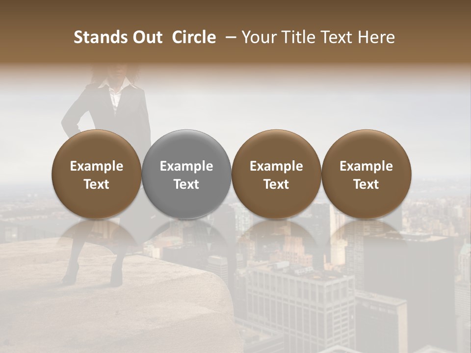 Travel Skyline Rise PowerPoint Template