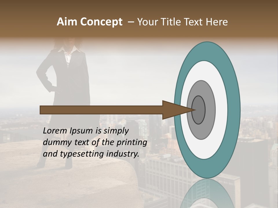 Travel Skyline Rise PowerPoint Template