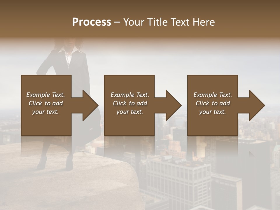 Travel Skyline Rise PowerPoint Template
