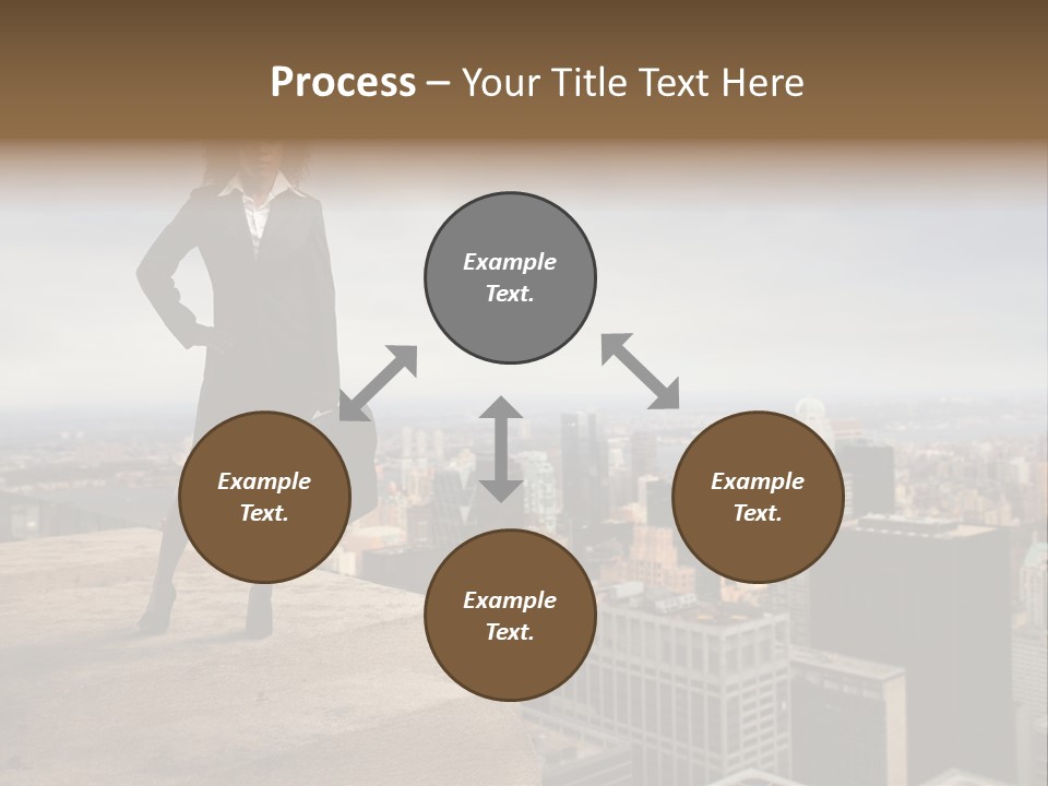 Travel Skyline Rise PowerPoint Template