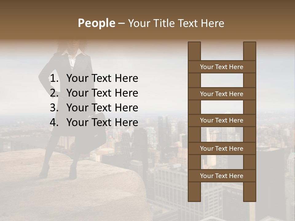 Travel Skyline Rise PowerPoint Template