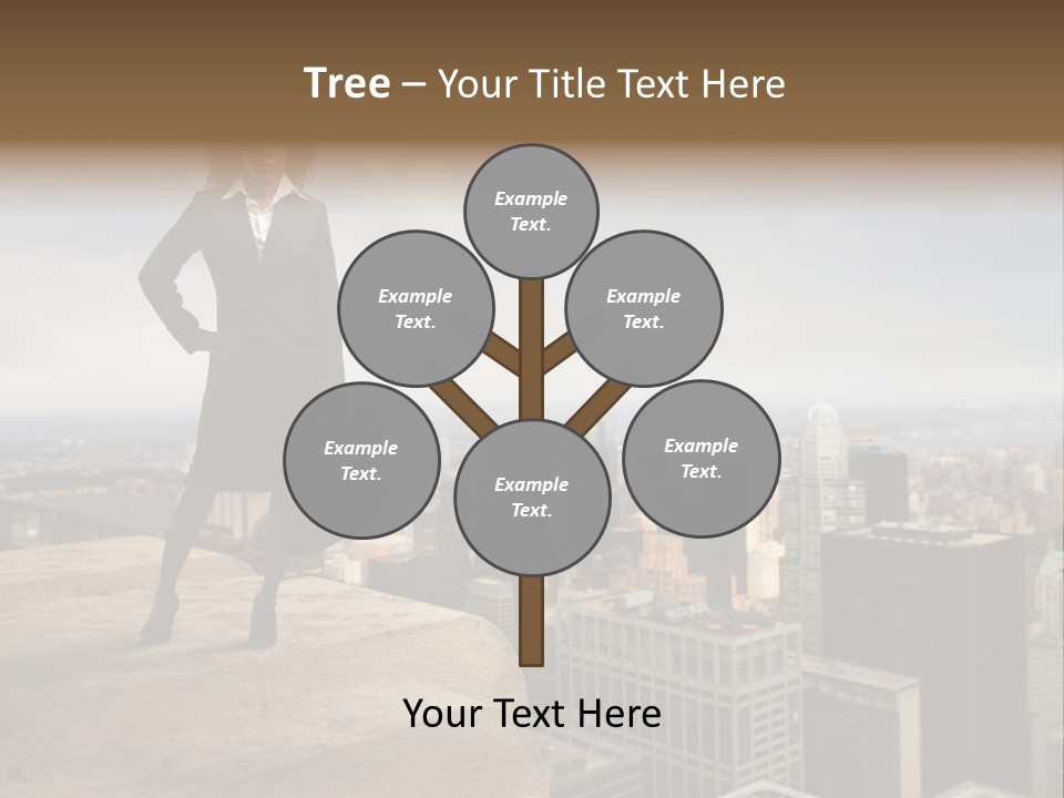 Travel Skyline Rise PowerPoint Template