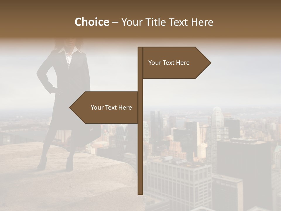 Travel Skyline Rise PowerPoint Template