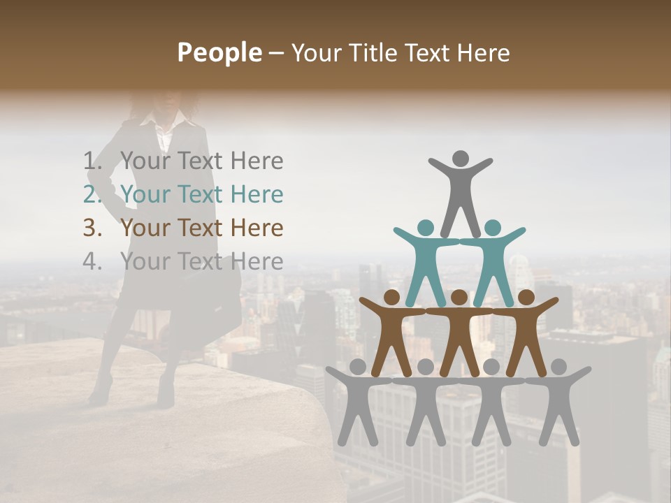 Travel Skyline Rise PowerPoint Template