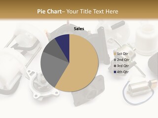 Car Plastic Mechanical PowerPoint Template