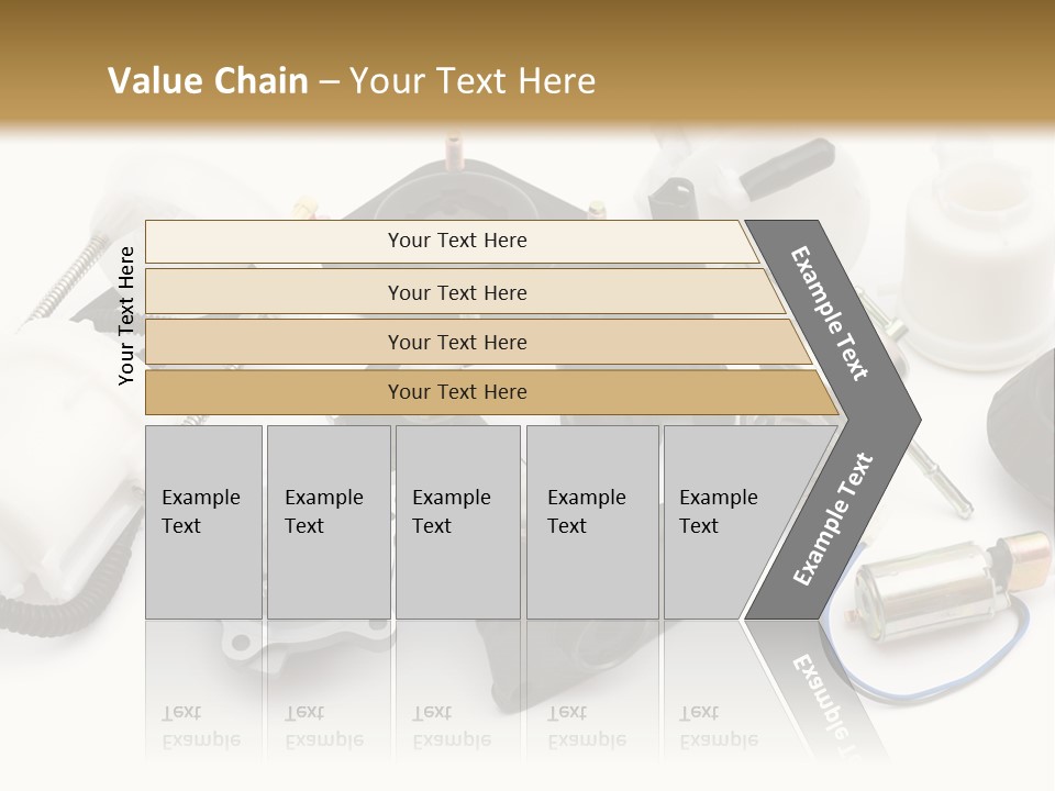 Car Plastic Mechanical PowerPoint Template