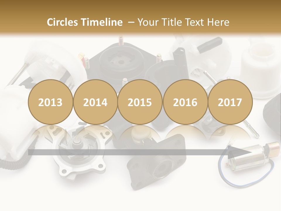 Car Plastic Mechanical PowerPoint Template