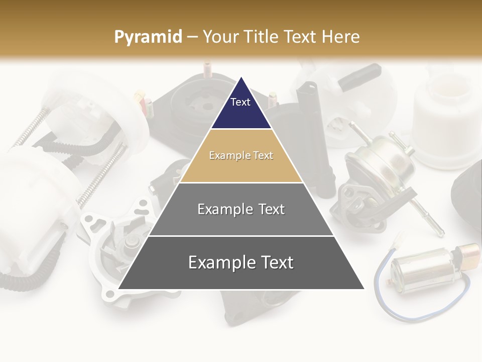 Car Plastic Mechanical PowerPoint Template
