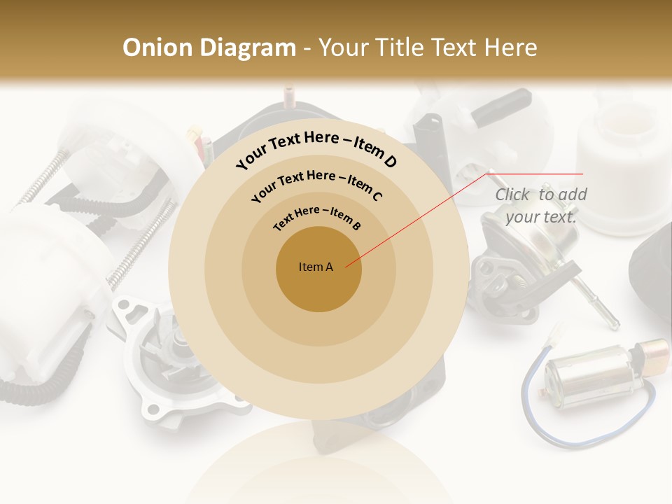Car Plastic Mechanical PowerPoint Template