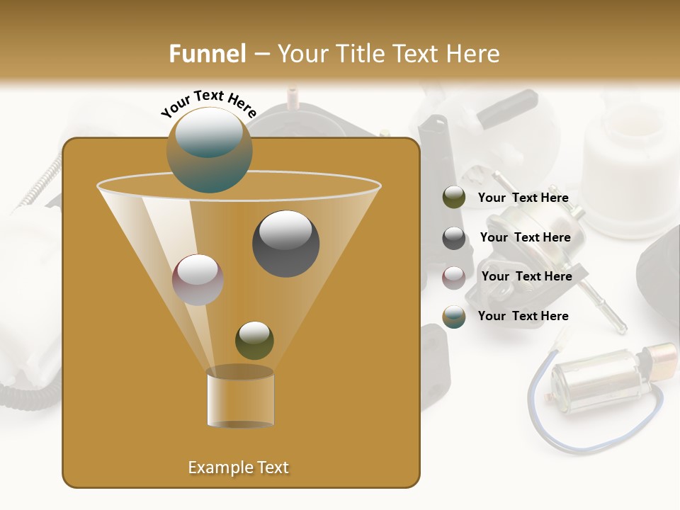 Car Plastic Mechanical PowerPoint Template