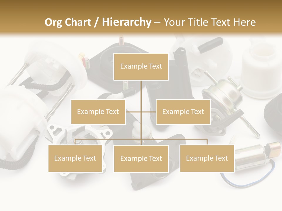 Car Plastic Mechanical PowerPoint Template