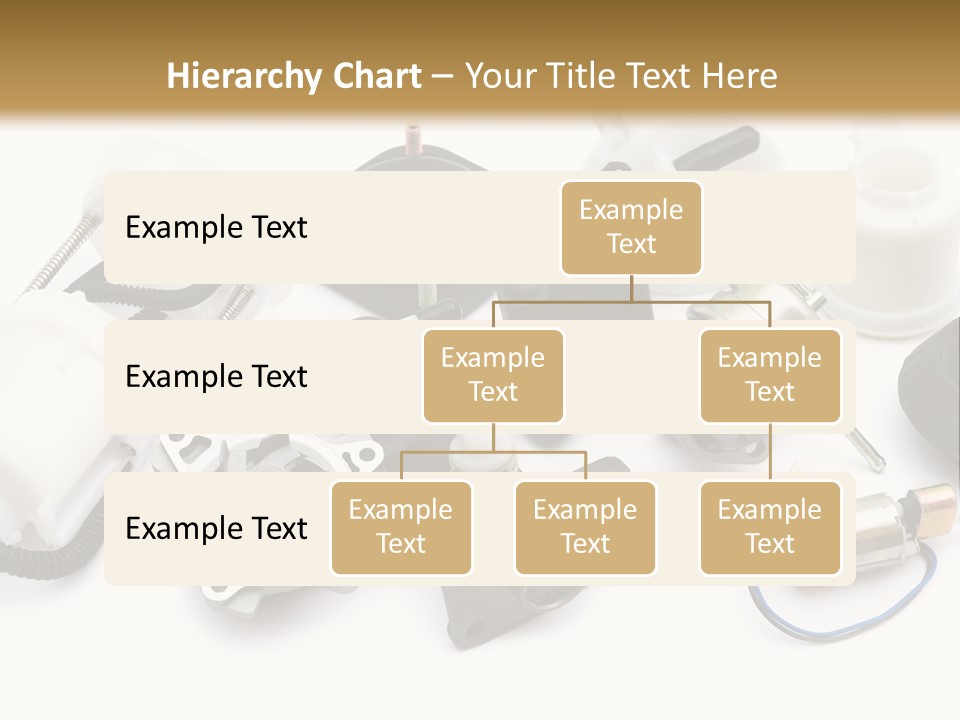 Car Plastic Mechanical PowerPoint Template