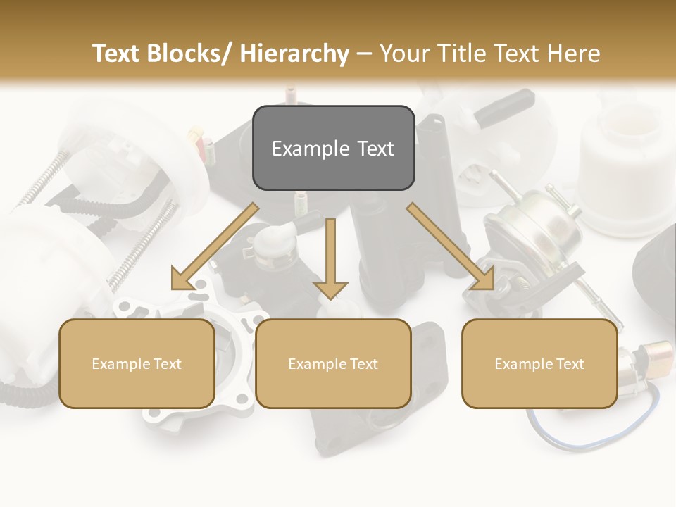 Car Plastic Mechanical PowerPoint Template