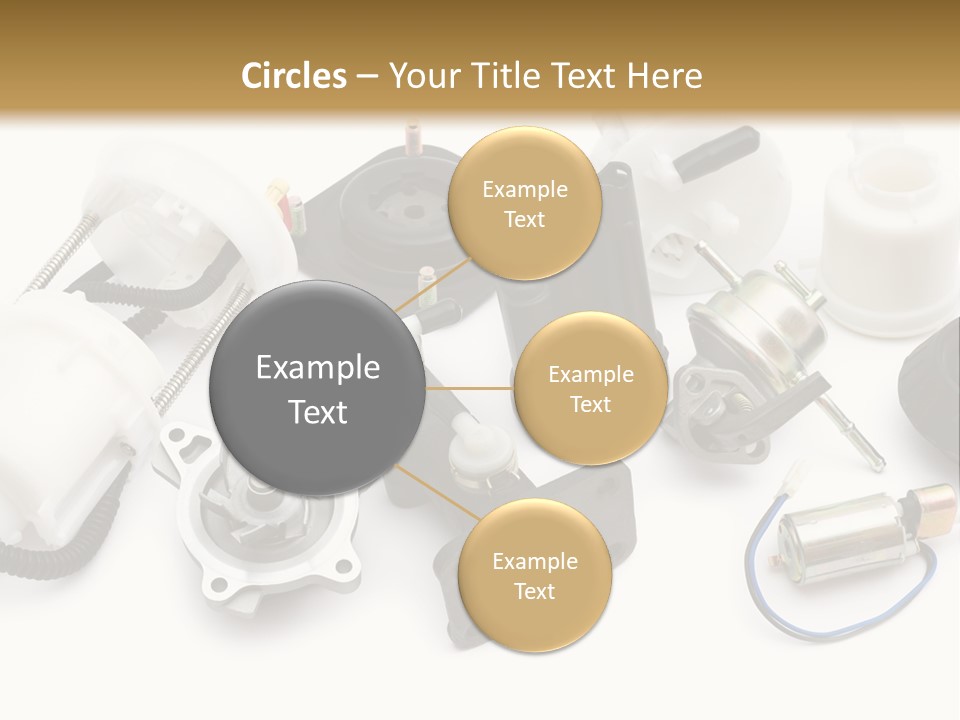 Car Plastic Mechanical PowerPoint Template