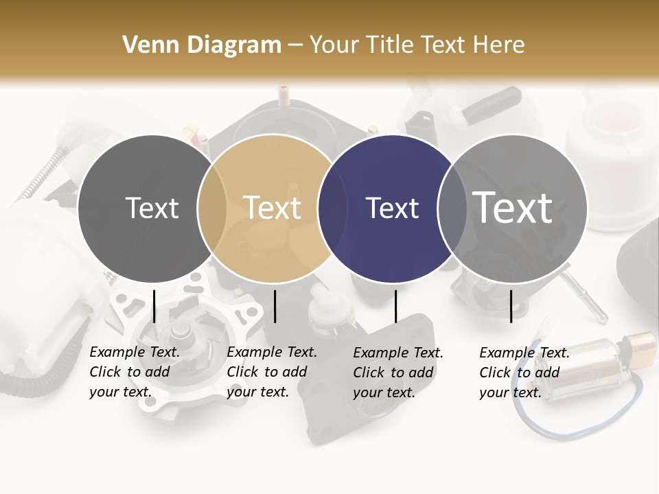 Car Plastic Mechanical PowerPoint Template