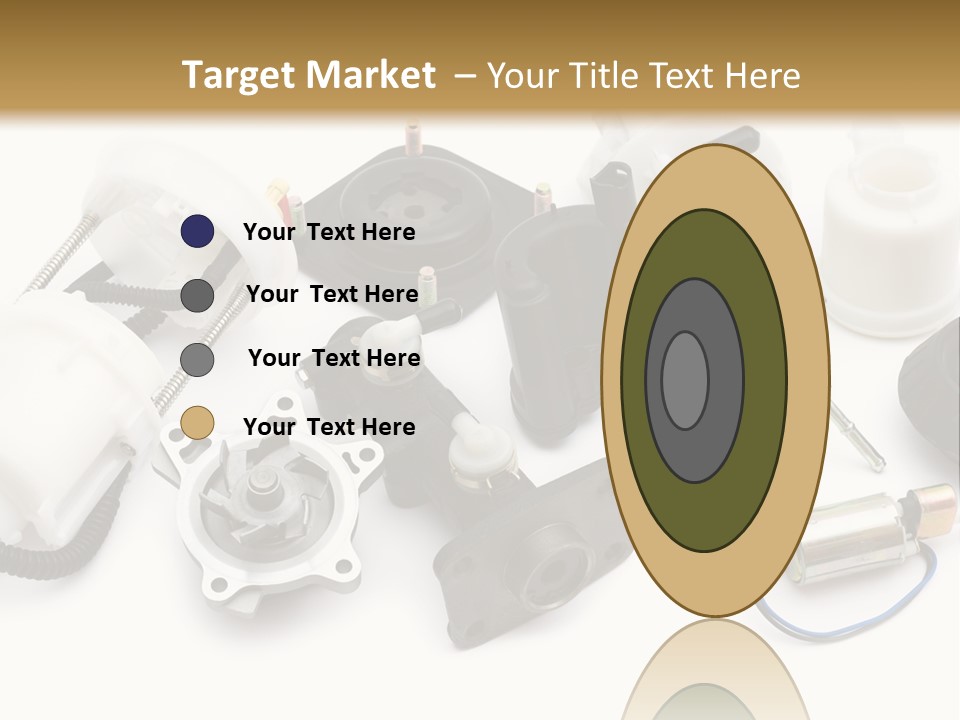 Car Plastic Mechanical PowerPoint Template