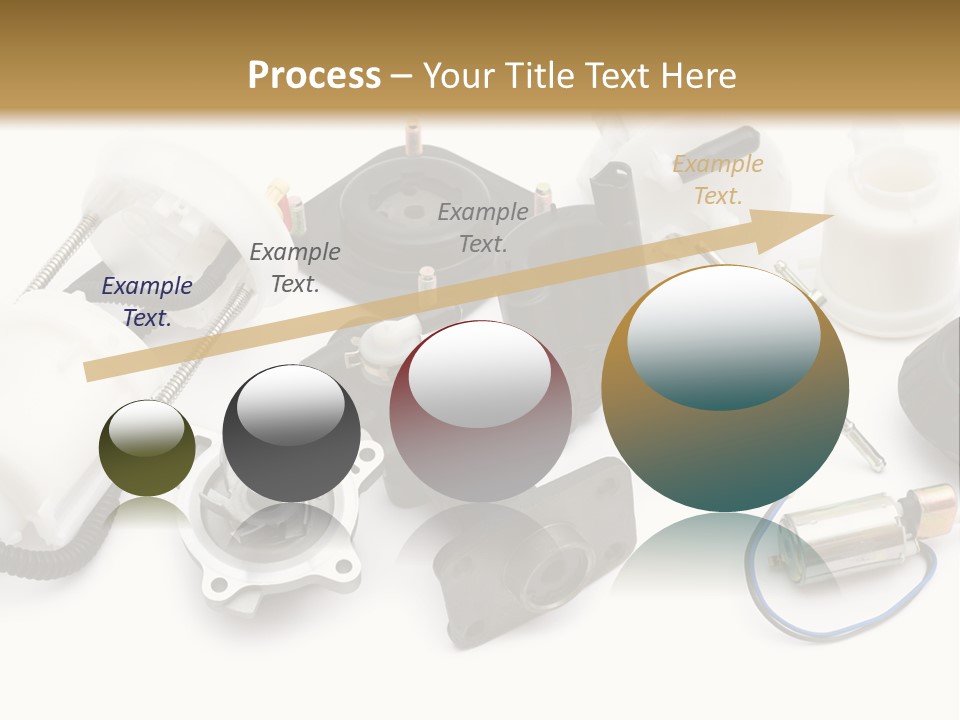Car Plastic Mechanical PowerPoint Template