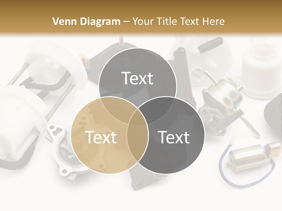 Car Plastic Mechanical PowerPoint Template