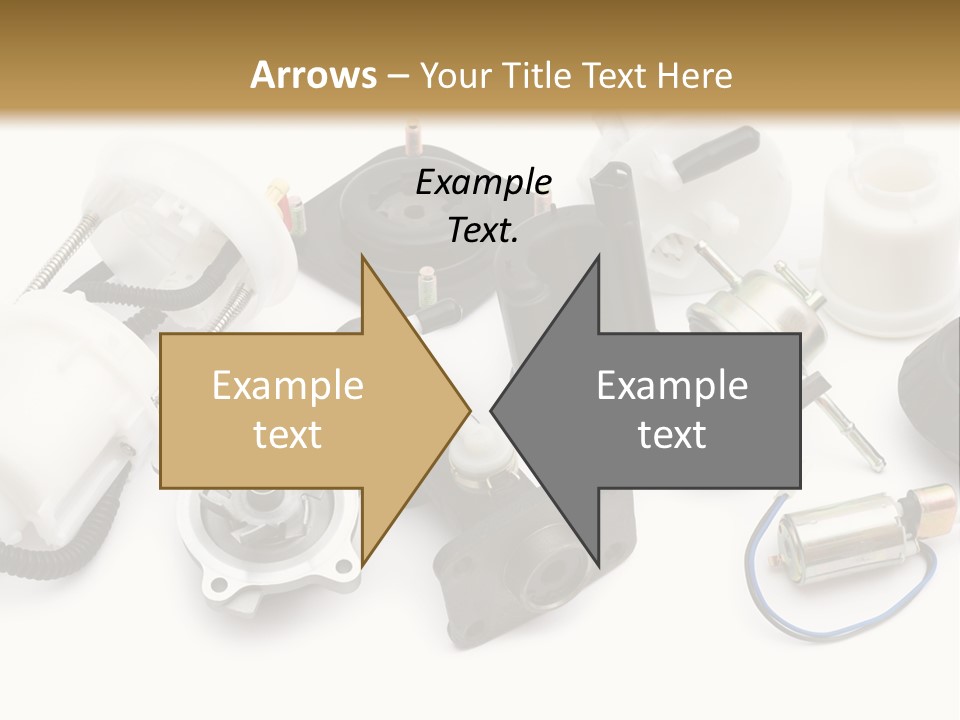 Car Plastic Mechanical PowerPoint Template