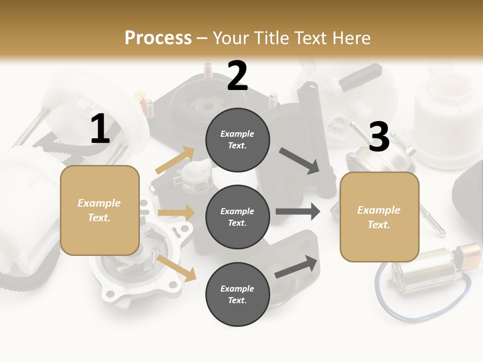 Car Plastic Mechanical PowerPoint Template