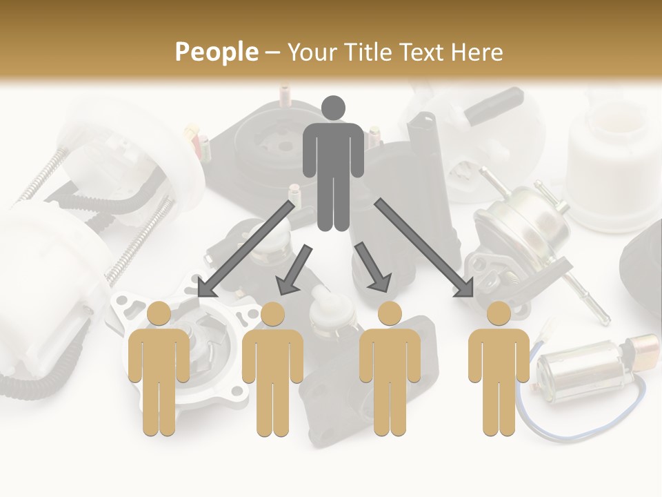 Car Plastic Mechanical PowerPoint Template