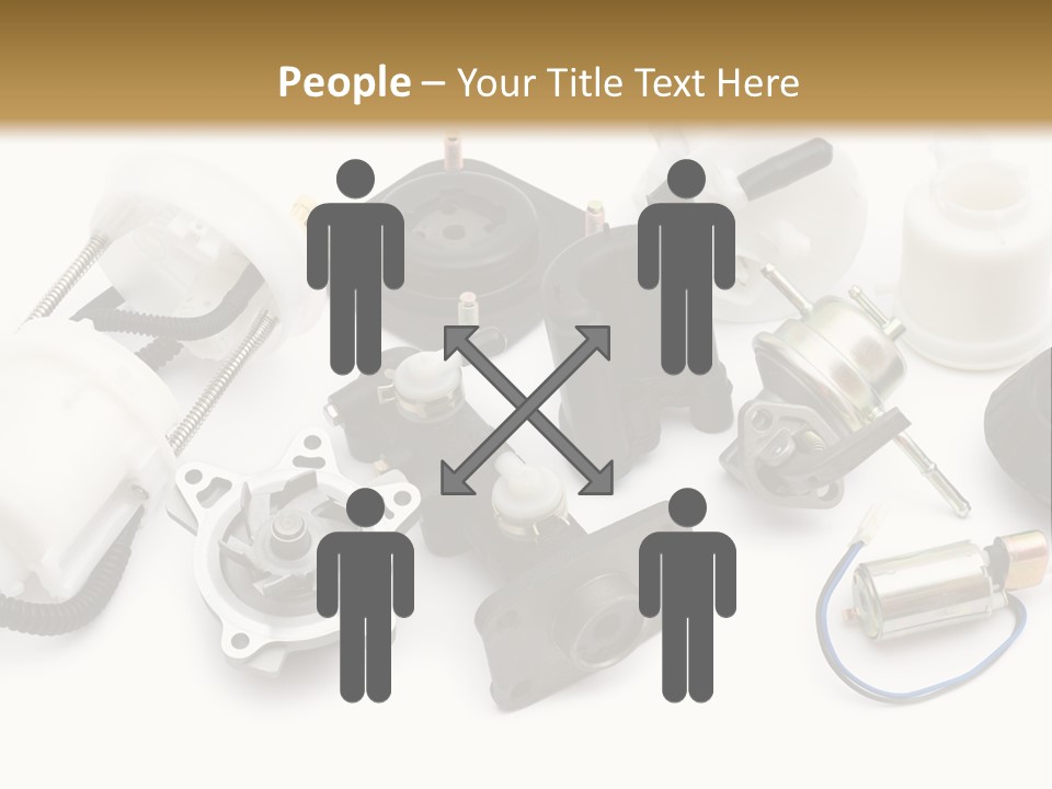 Car Plastic Mechanical PowerPoint Template