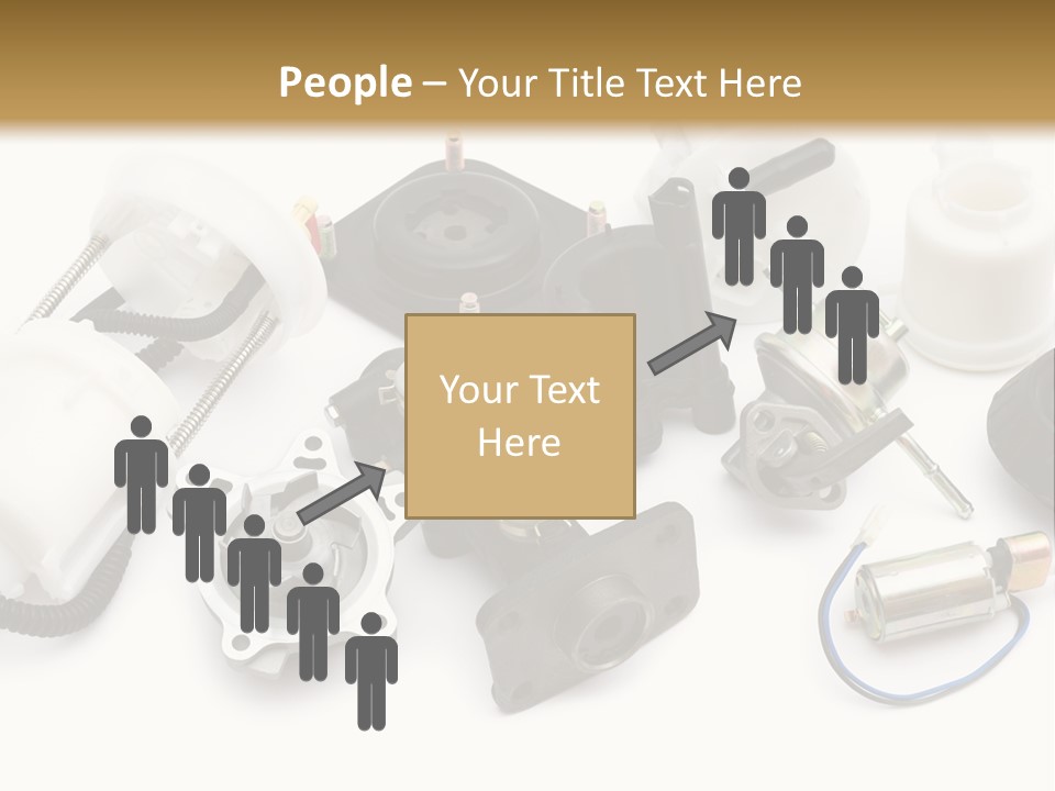 Car Plastic Mechanical PowerPoint Template