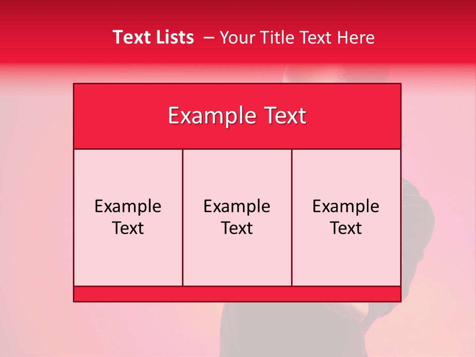 Hand Photograph Guy PowerPoint Template