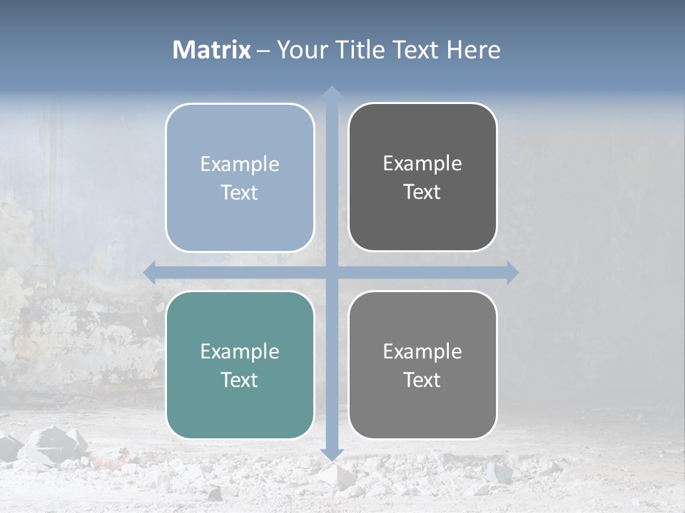 Dirty Steel Urban PowerPoint Template