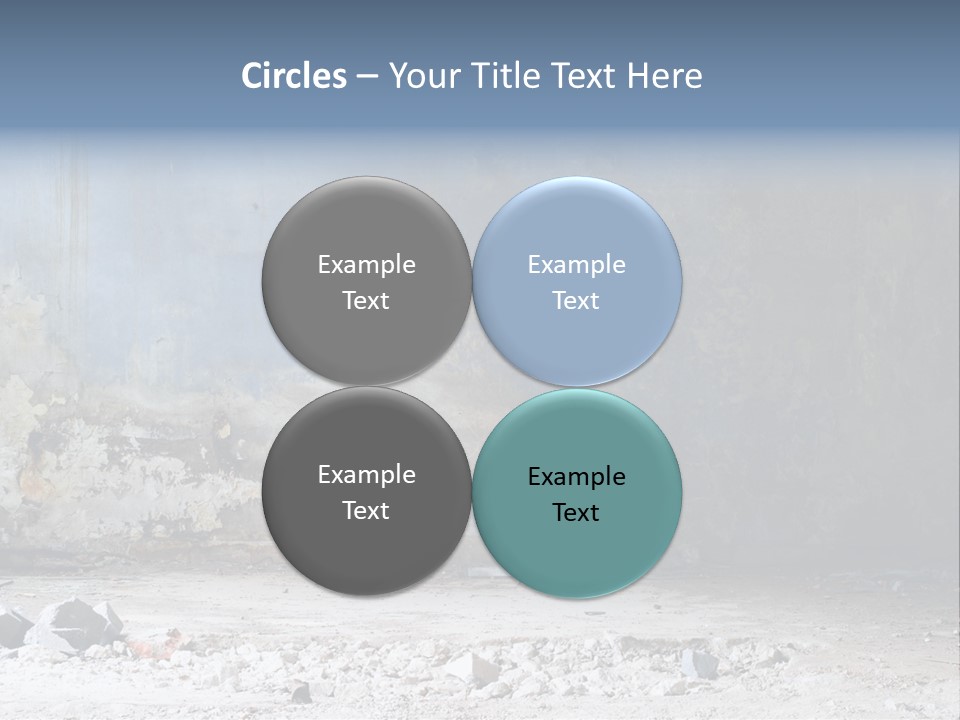 Dirty Steel Urban PowerPoint Template