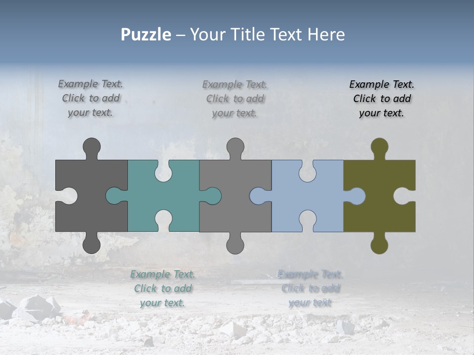 Dirty Steel Urban PowerPoint Template