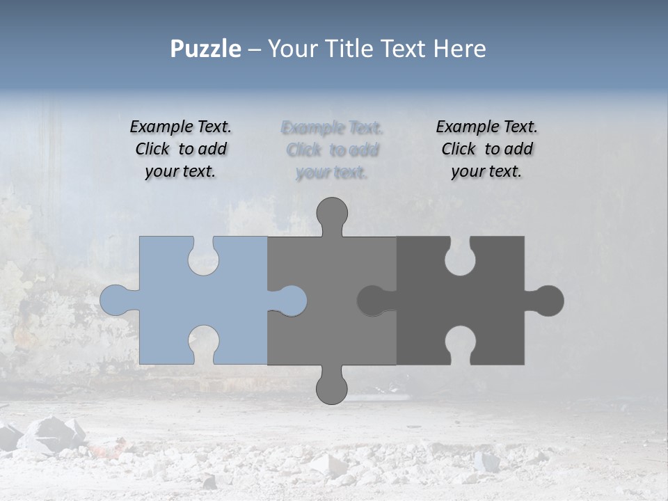 Dirty Steel Urban PowerPoint Template