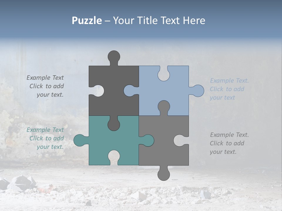 Dirty Steel Urban PowerPoint Template