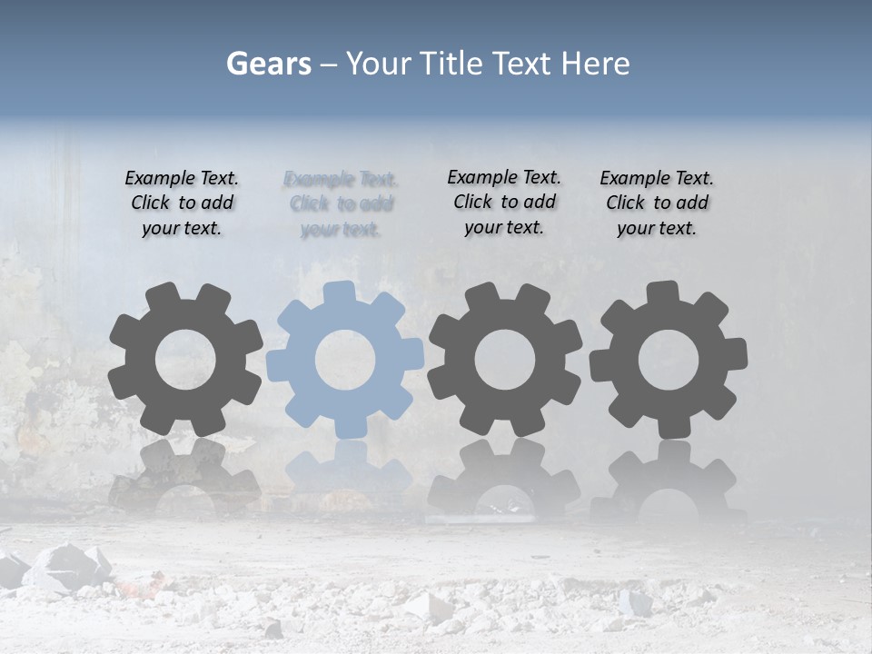 Dirty Steel Urban PowerPoint Template