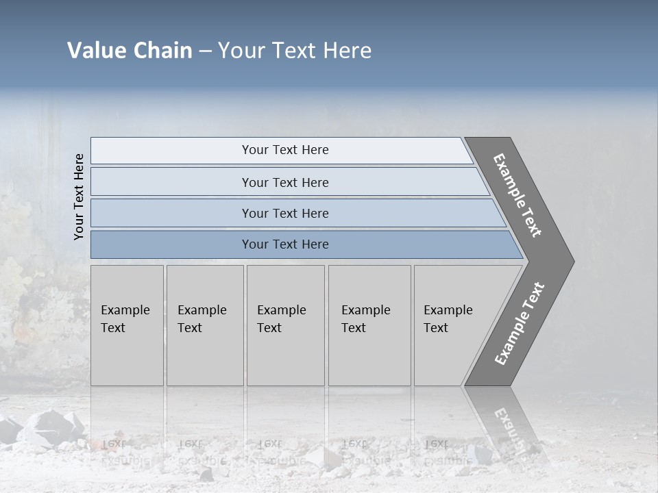 Dirty Steel Urban PowerPoint Template